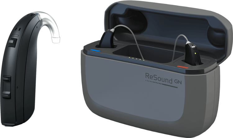 Happy confident individuals representing clear hearing and speech